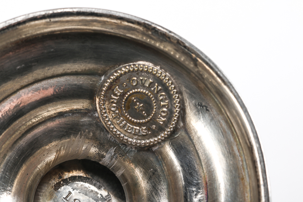Four 1861 Silver Plate Ovington Brothers Vessels