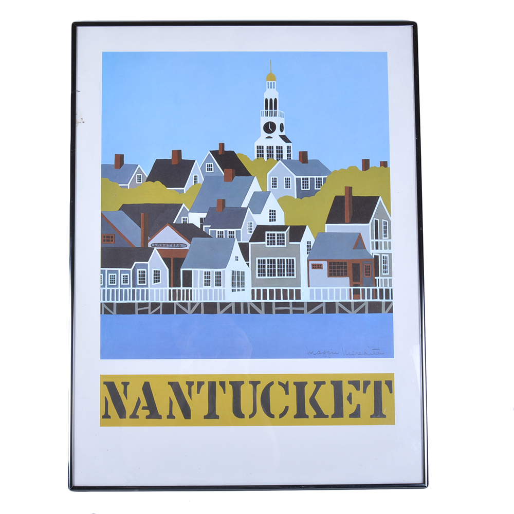 Maggie Meredith Signed Nantucket Print