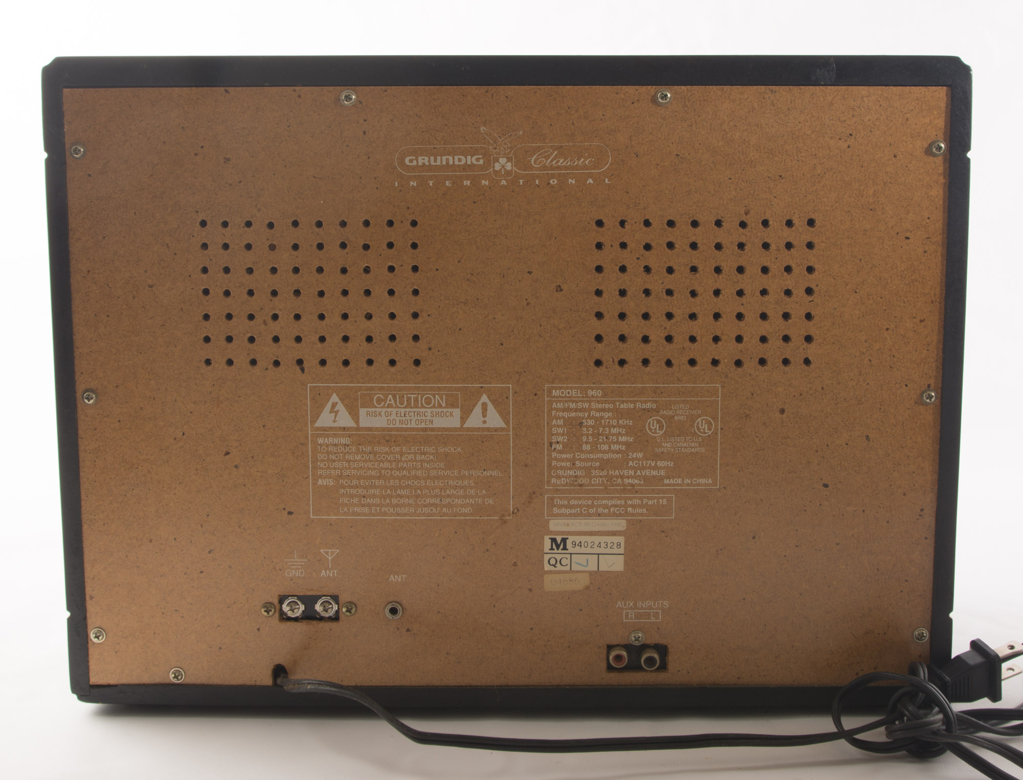 Grundig Classic Reproduction Radio