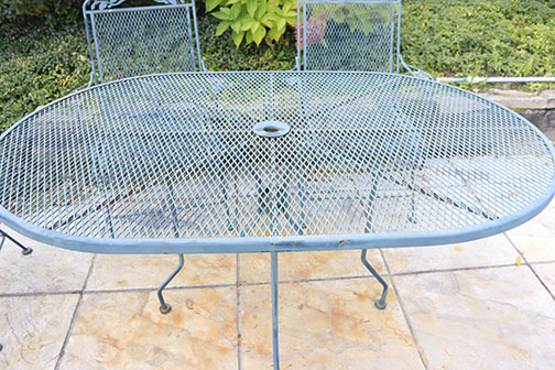 Wrought Iron Patio Table and Chairs