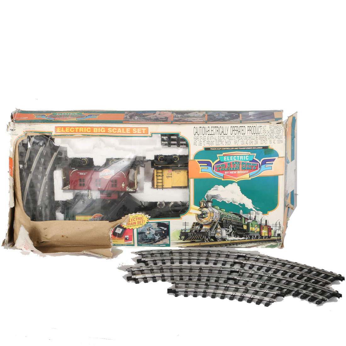 New Bright Electric Train Set