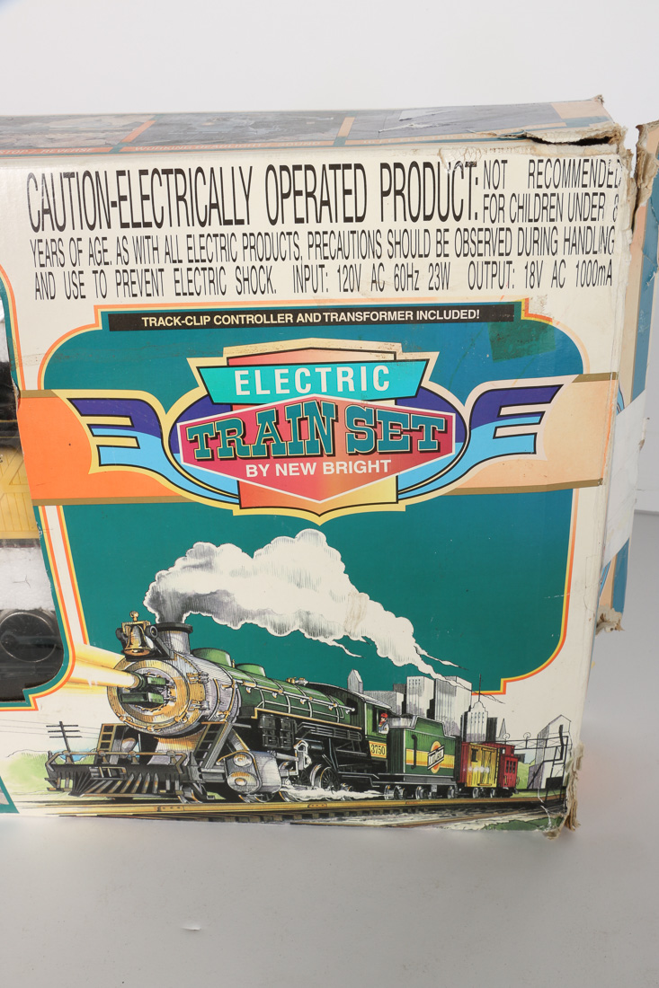 New Bright Electric Train Set