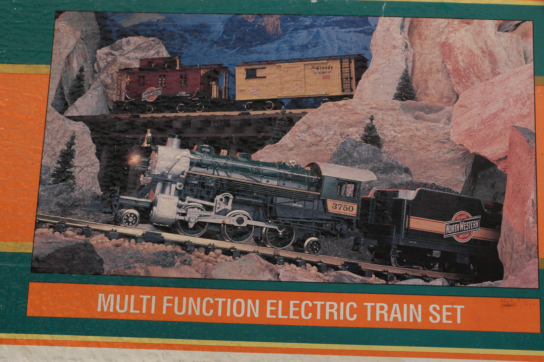 New Bright Electric Train Set