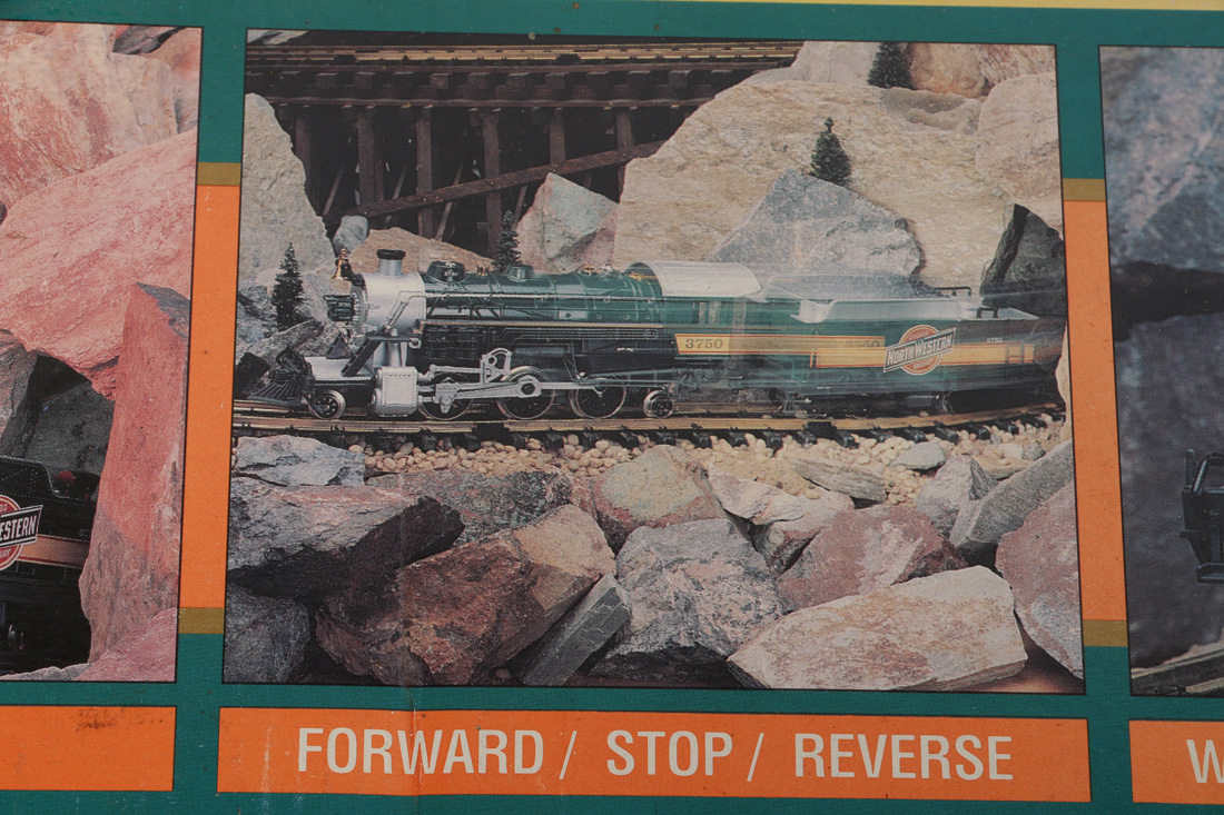 New Bright Electric Train Set