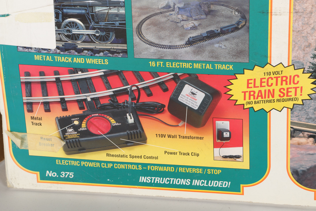 New Bright Electric Train Set