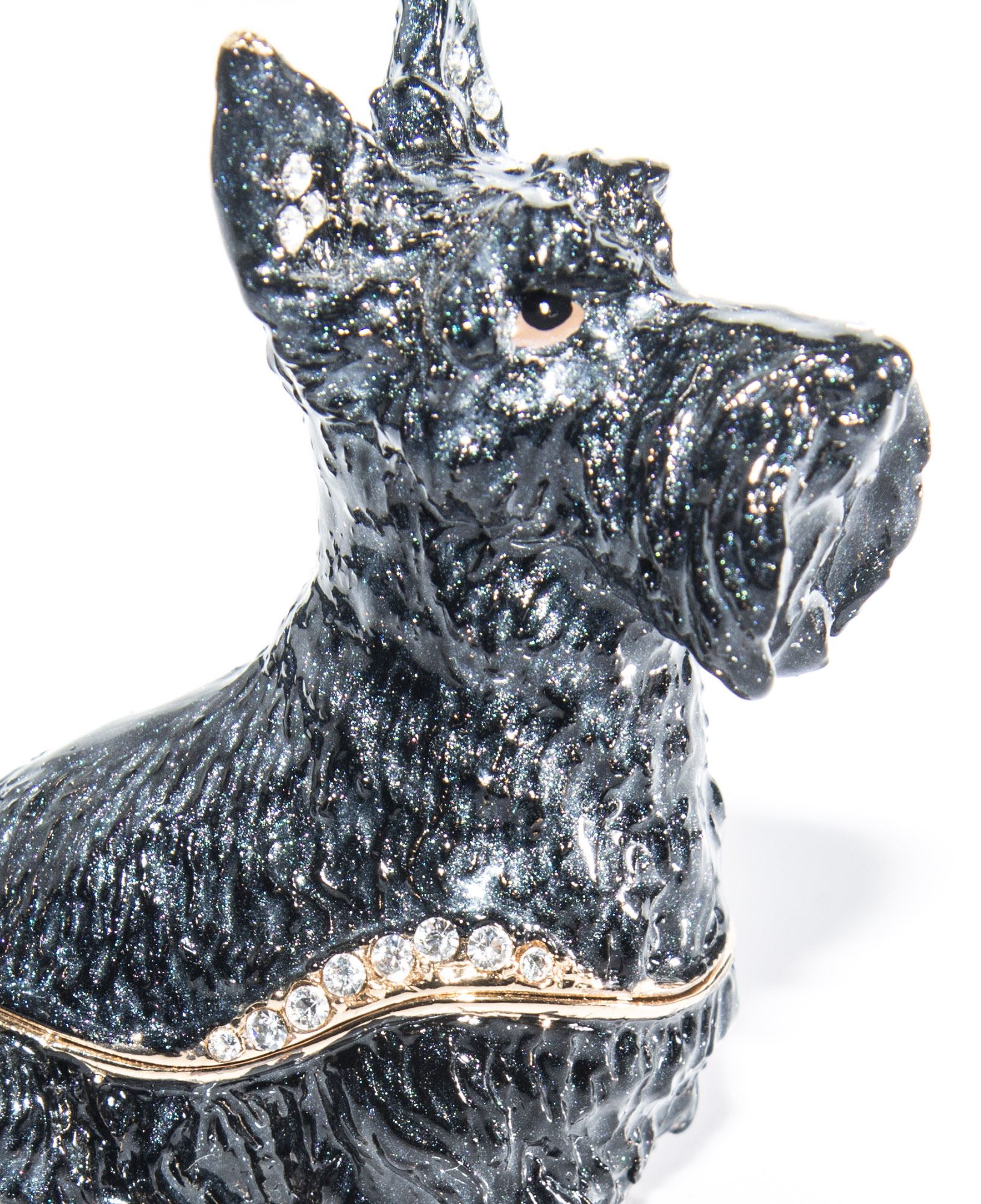 Kingspoint Designs "Smokey the Scottie" Trinket Box