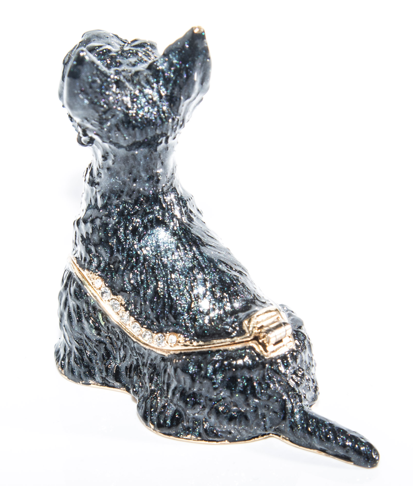 Kingspoint Designs "Smokey the Scottie" Trinket Box