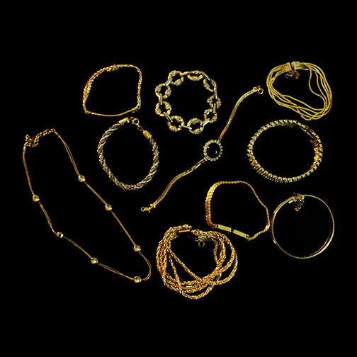Gold Tone Bracelets