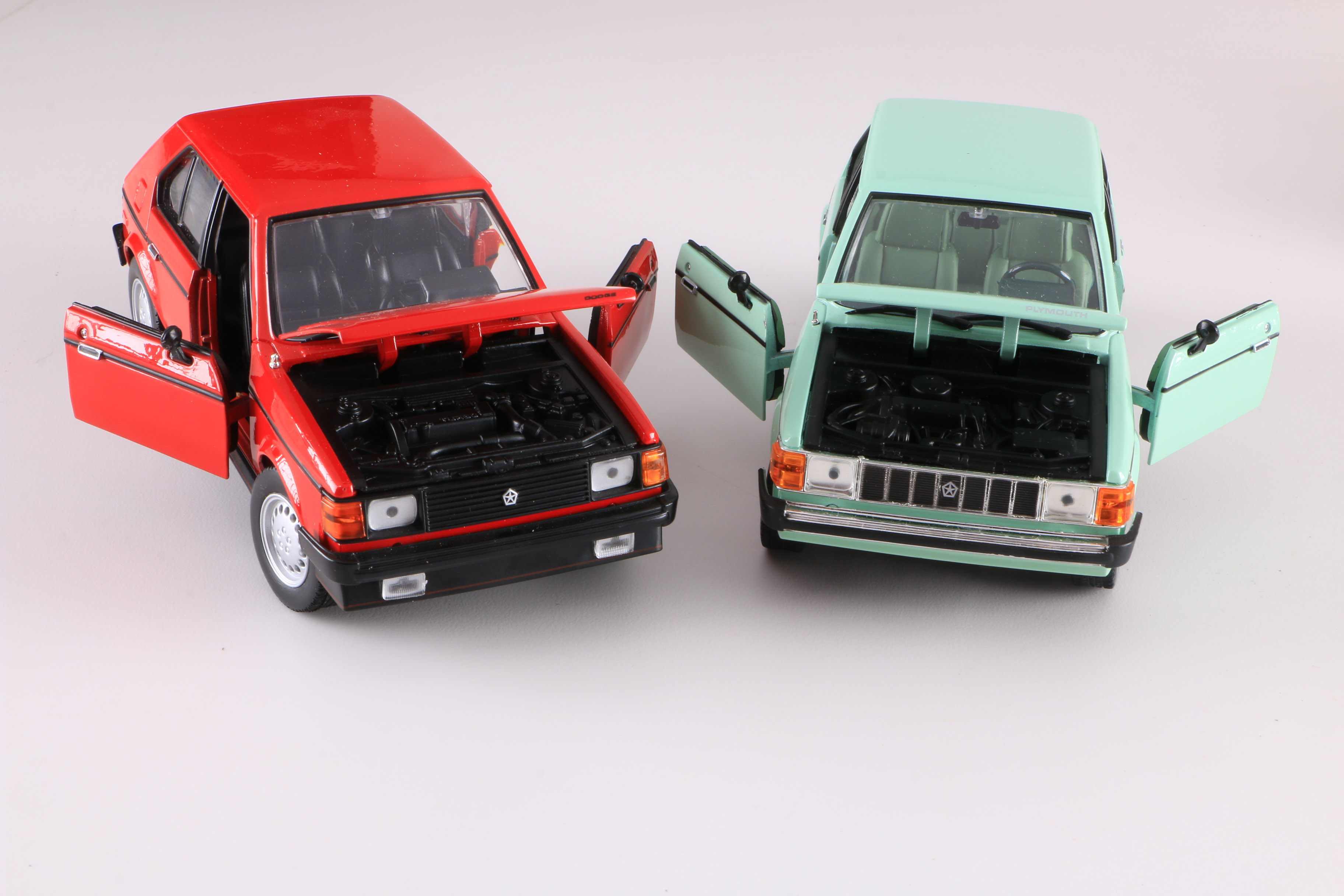 Collection of 1980s Chrysler Die-Cast Cars