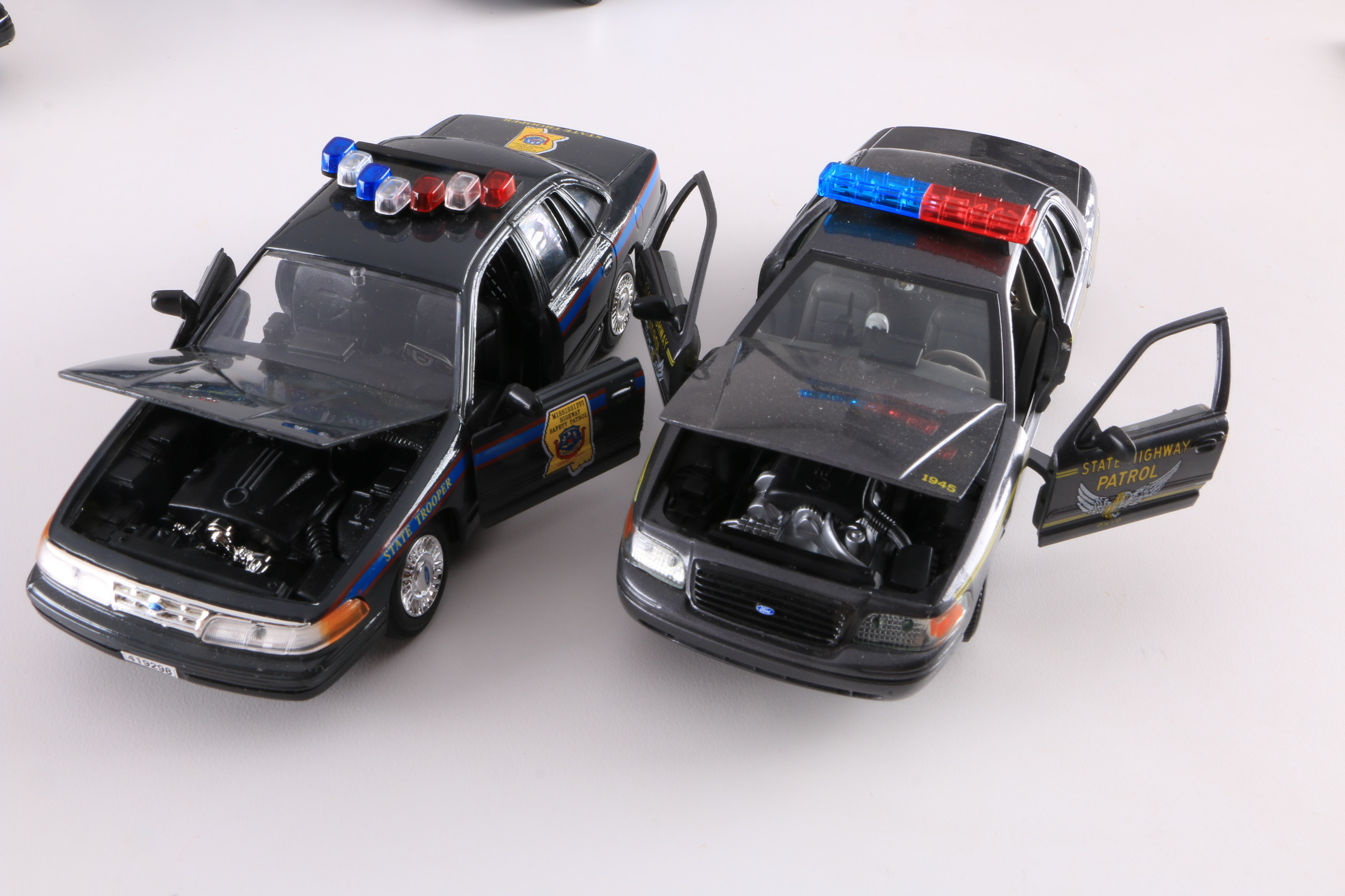 Collection of Ford Die-Cast Police Cars