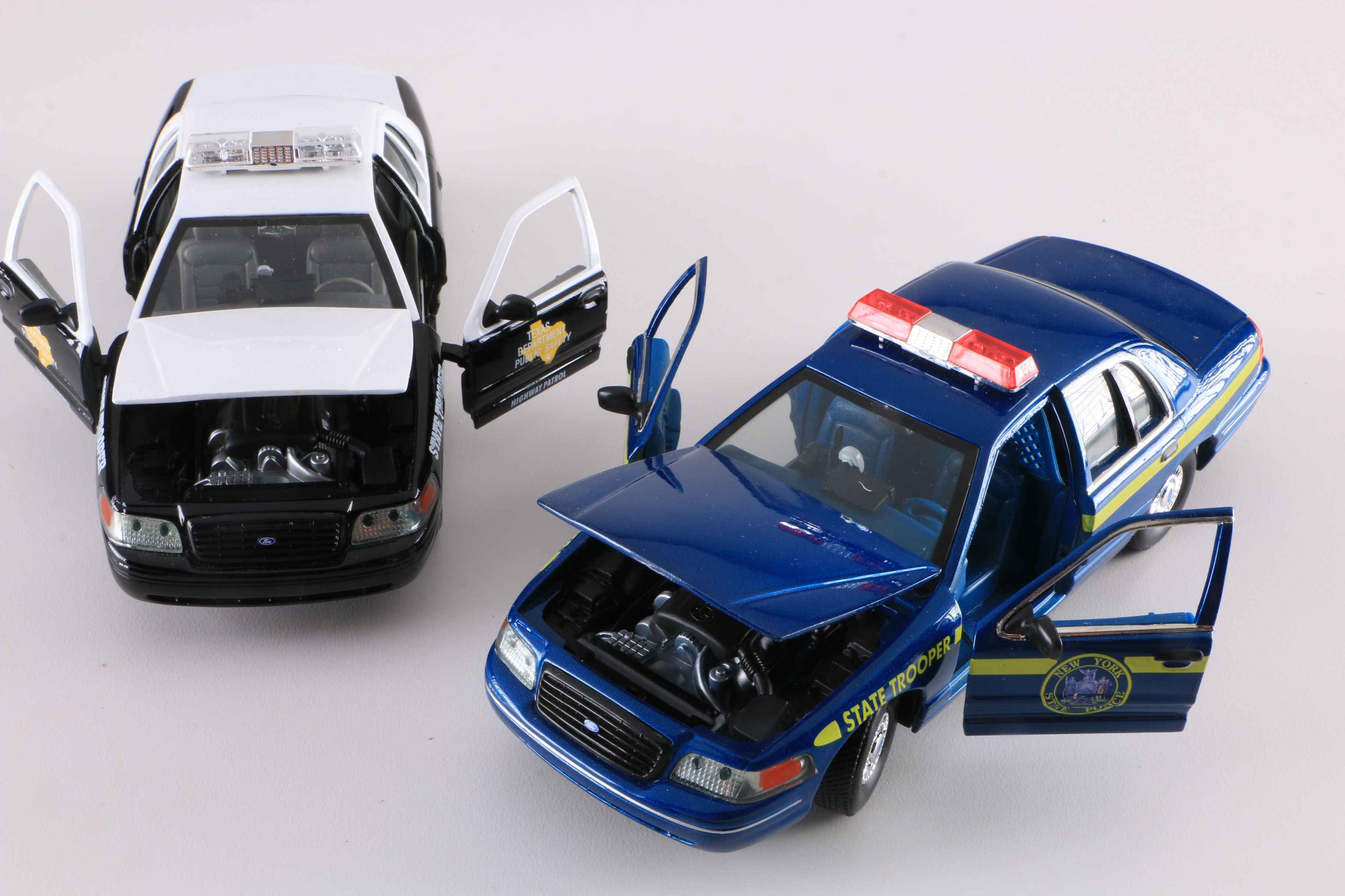 Collection of Ford Die-Cast Police Cars