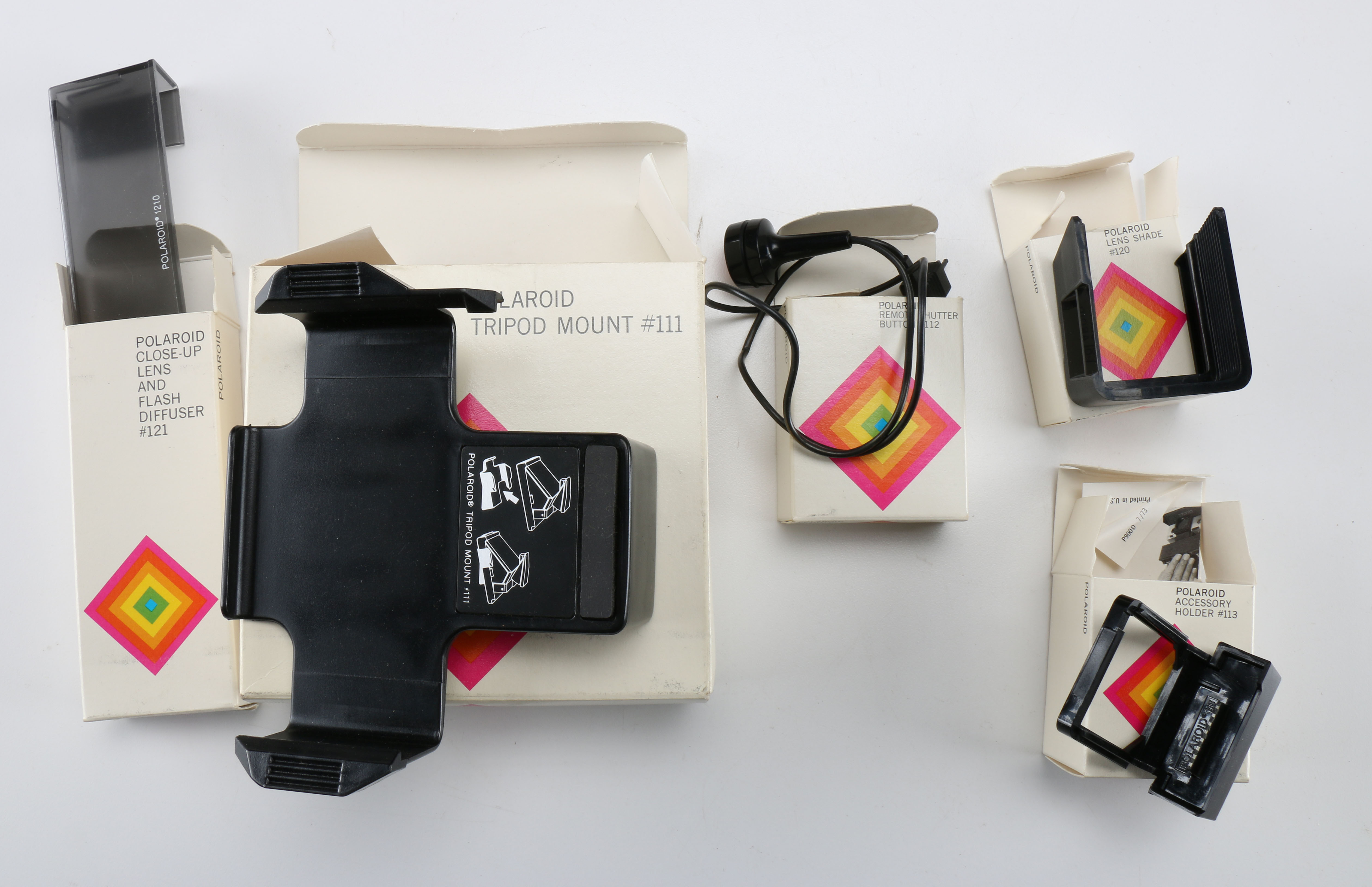 Polaroid SX-70 Land Camera With Accessories and Cases