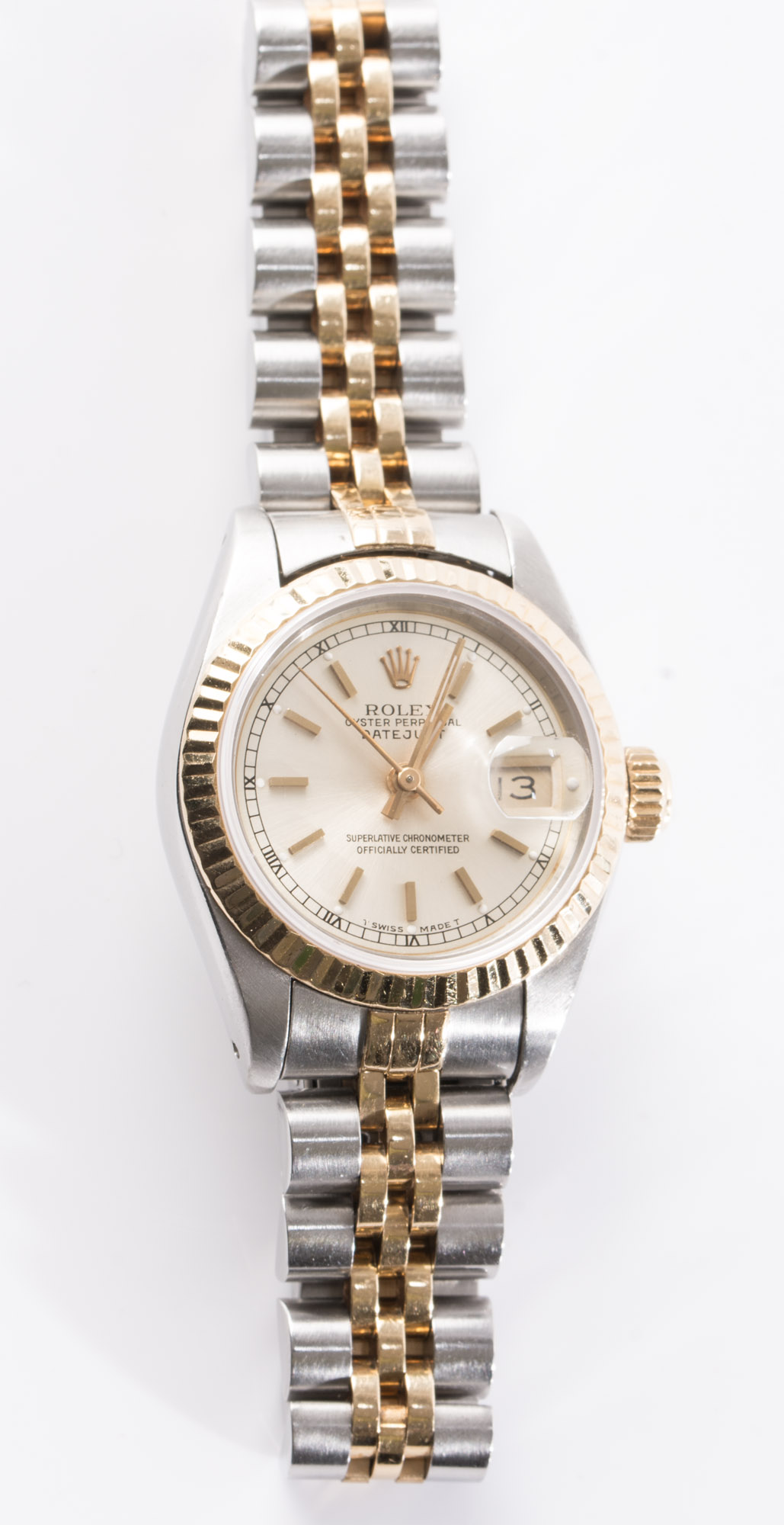 Women's 18K Rolex Oyster Perpetual Datejust Watch