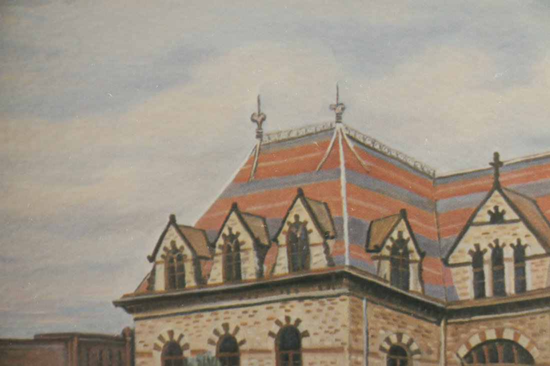 Evelyn Steinkuhl Signed Offset Lithographs of Evansville, Indiana