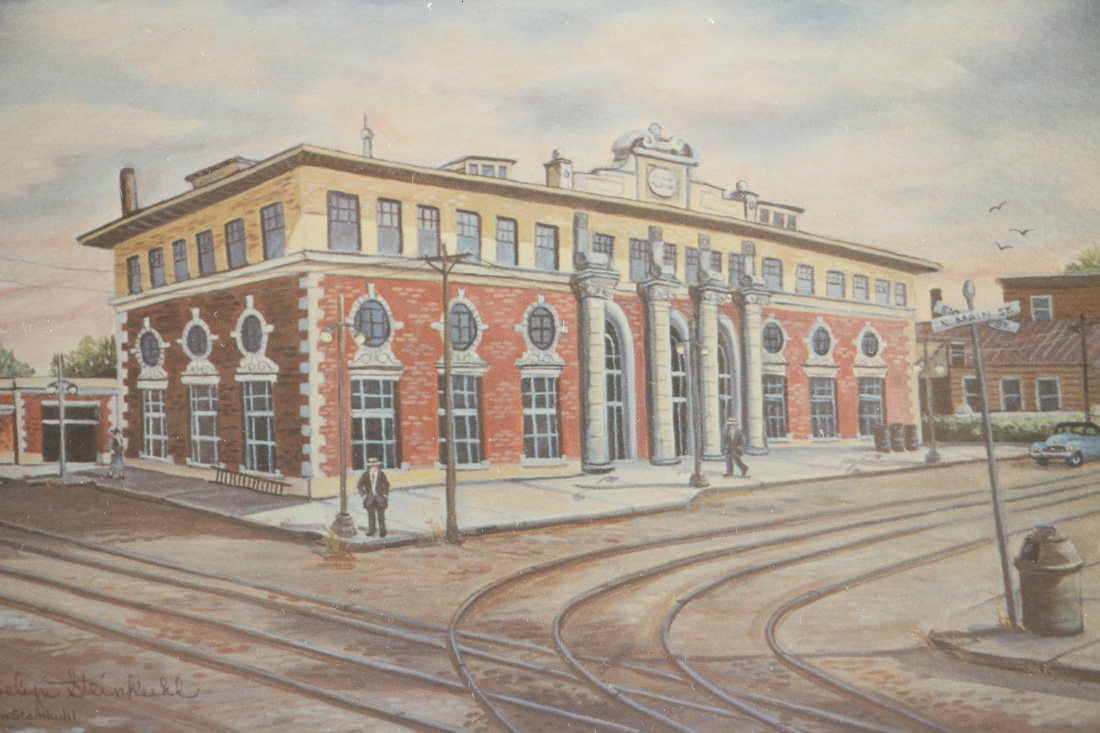 Evelyn Steinkuhl Signed Offset Lithographs of Evansville, Indiana