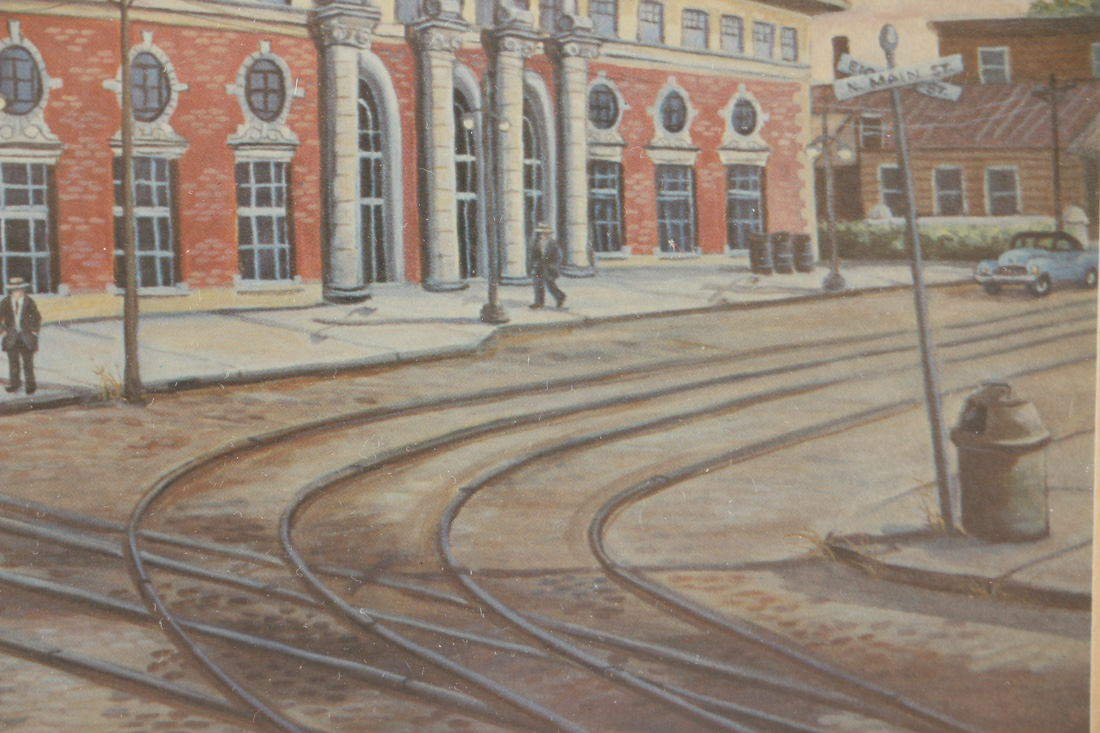 Evelyn Steinkuhl Signed Offset Lithographs of Evansville, Indiana