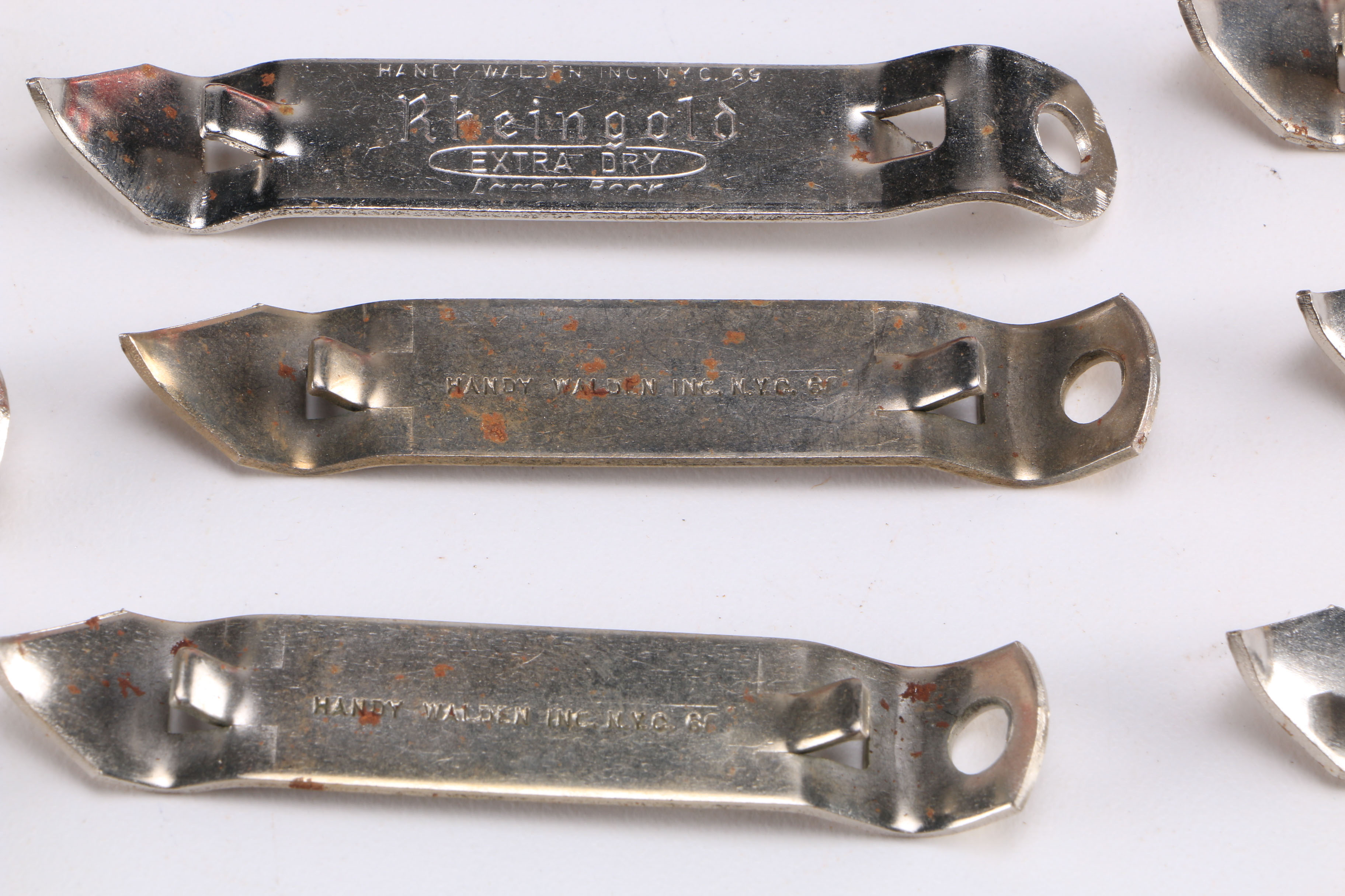 Large Collection of Vintage Beer Cans and Can Openers