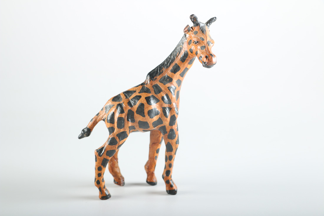 Wood Sculpture and Papier-Mâché Animals