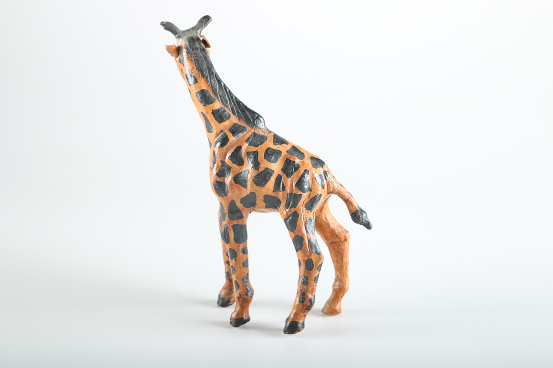 Wood Sculpture and Papier-Mâché Animals