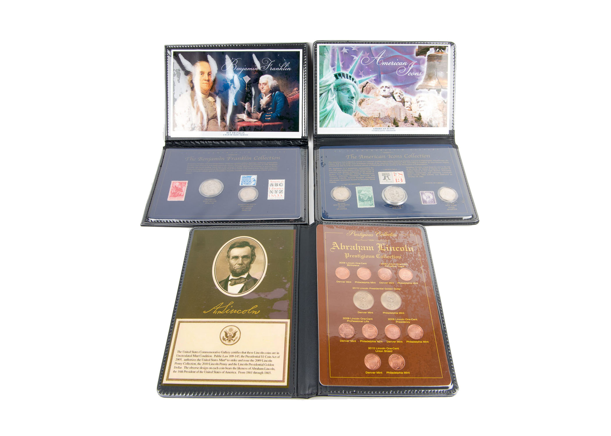 Three Collections of Coins from the United States Commemorative Gallery