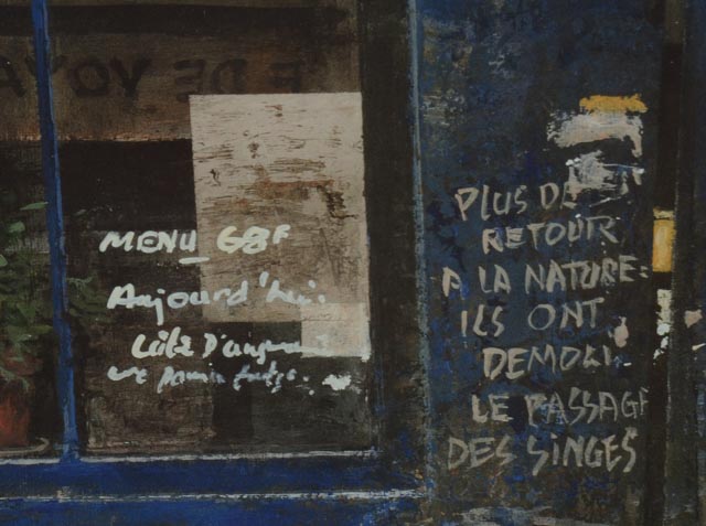 Chiu Tak Hak Offset Lithographic Reproduction Print