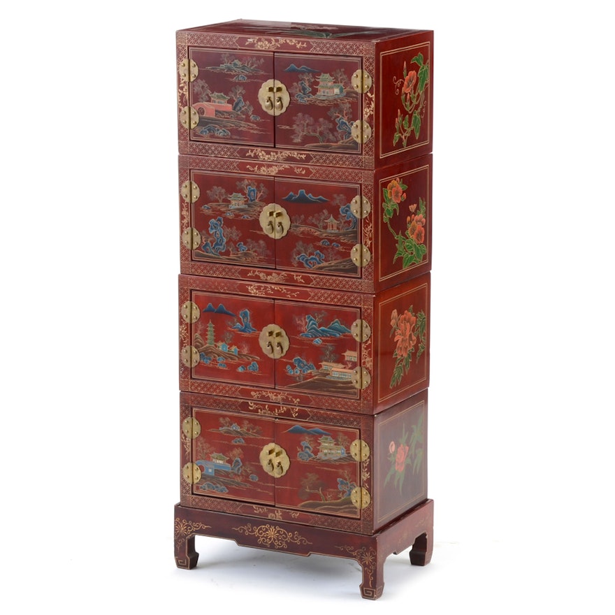 Stackable Chinese Cabinets