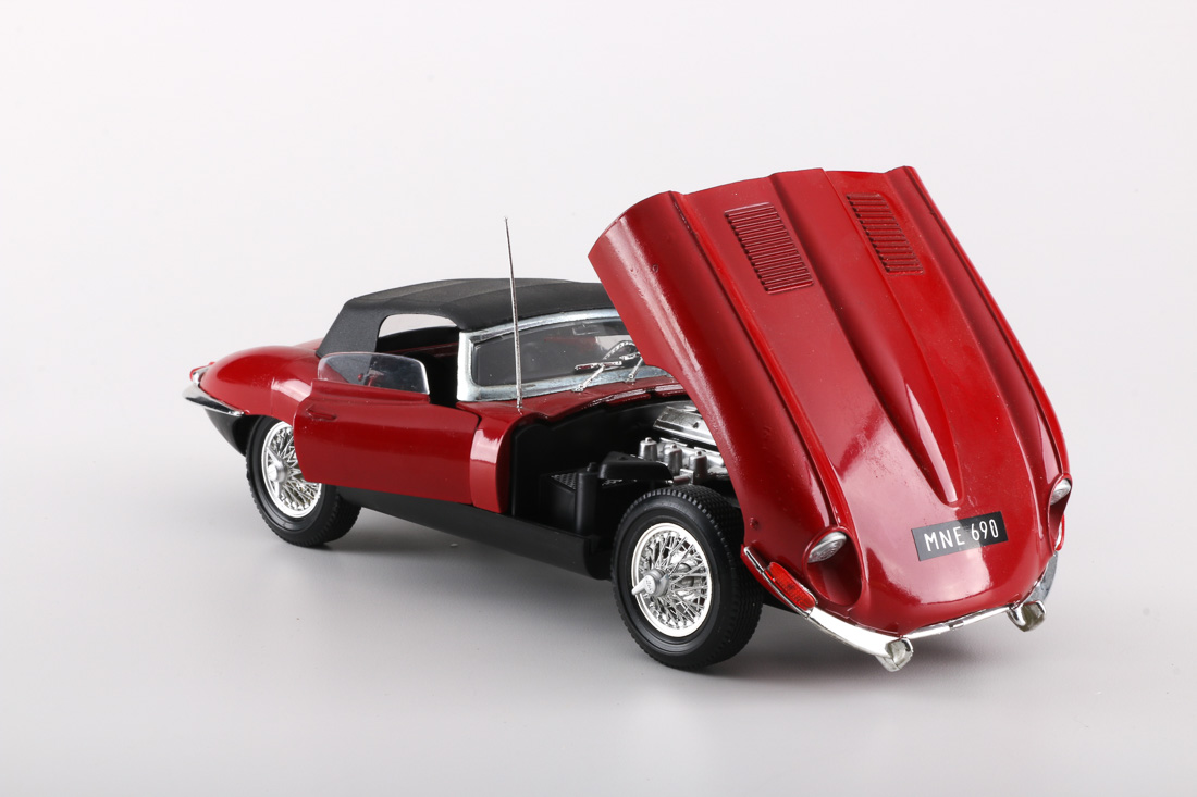 Collection of Jaguar XKE Die-Cast Replicas