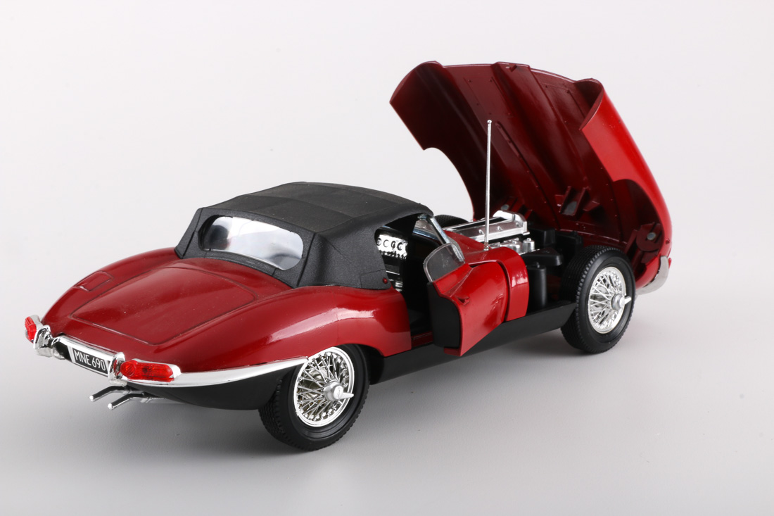 Collection of Jaguar XKE Die-Cast Replicas