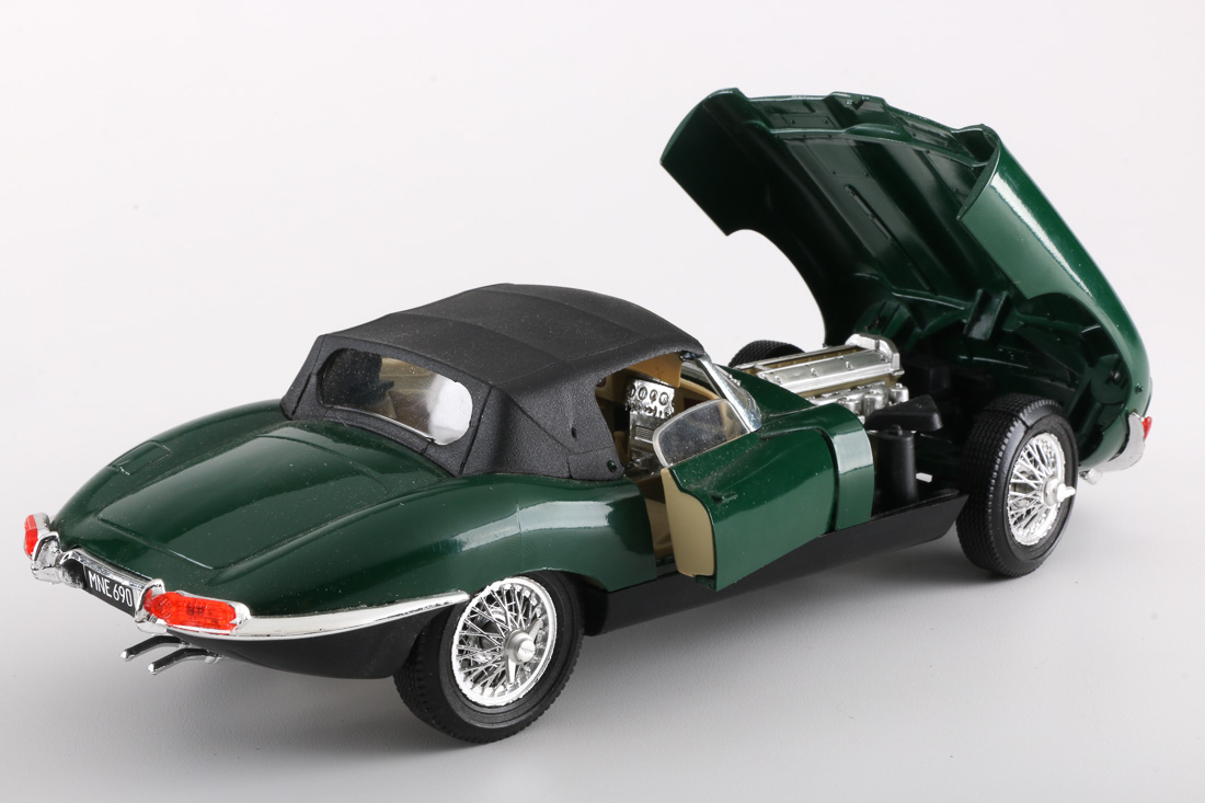 Collection of Jaguar XKE Die-Cast Replicas