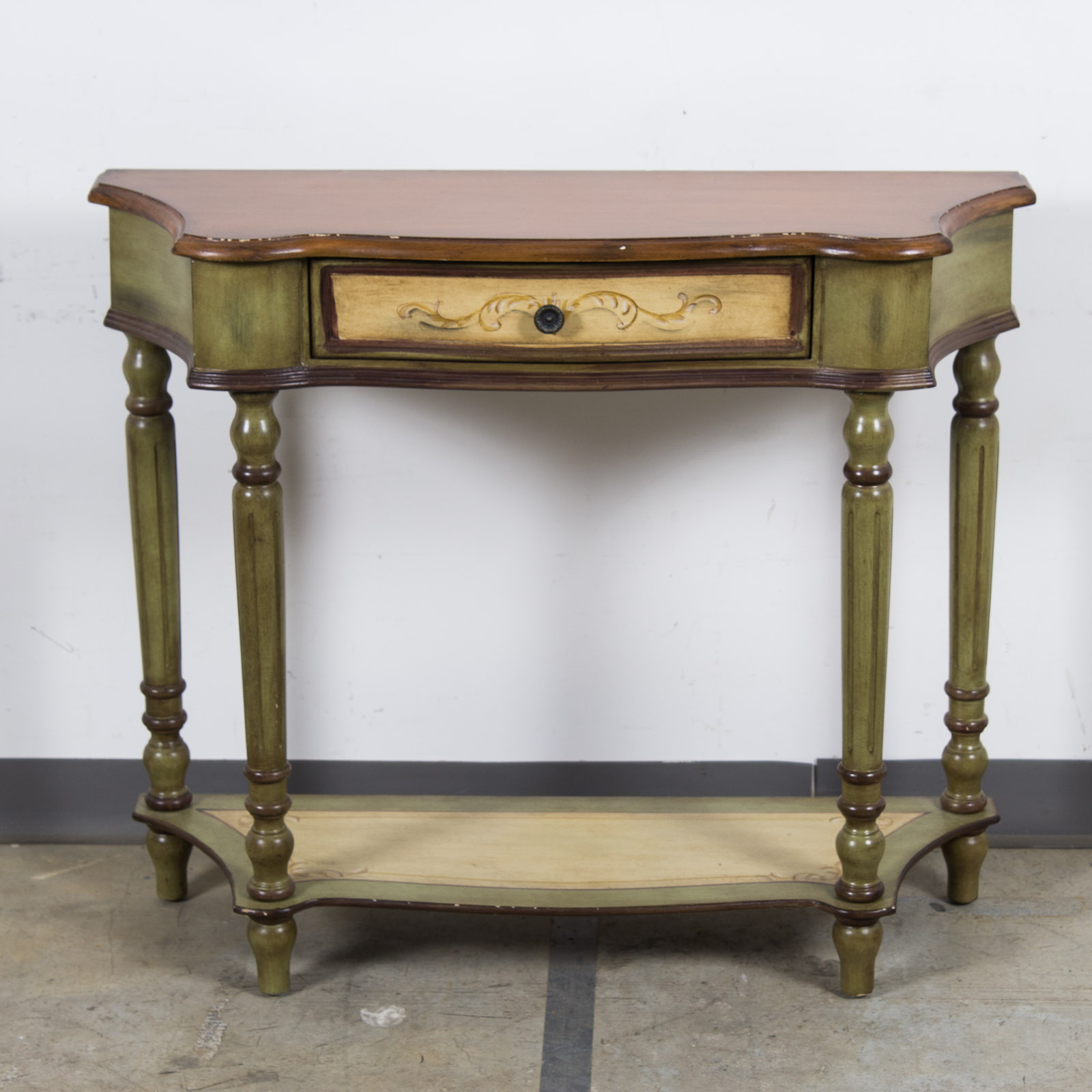 Decorative Half Round Side Table