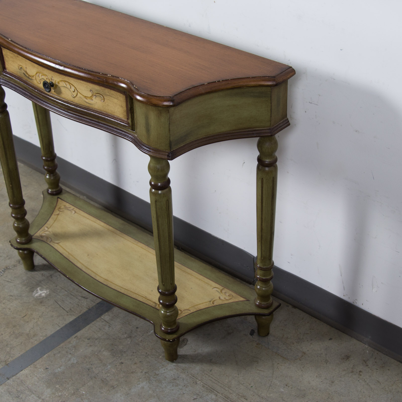 Decorative Half Round Side Table