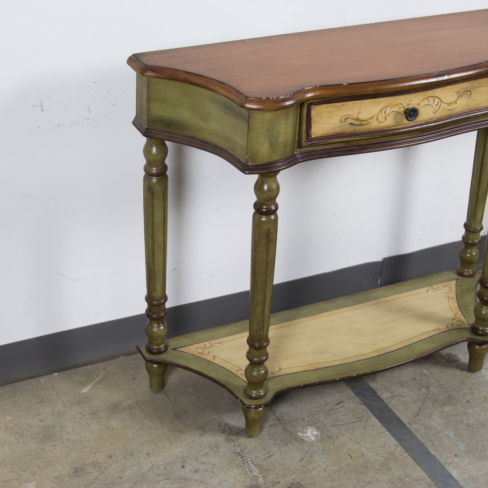 Decorative Half Round Side Table