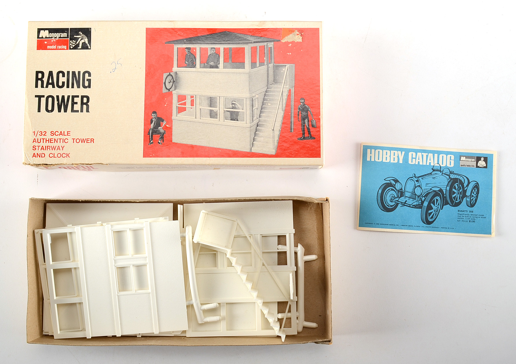 Johnnie Parsons' Indianapolis Automite Race Car with Jet Engine and Grandstand Model Kits