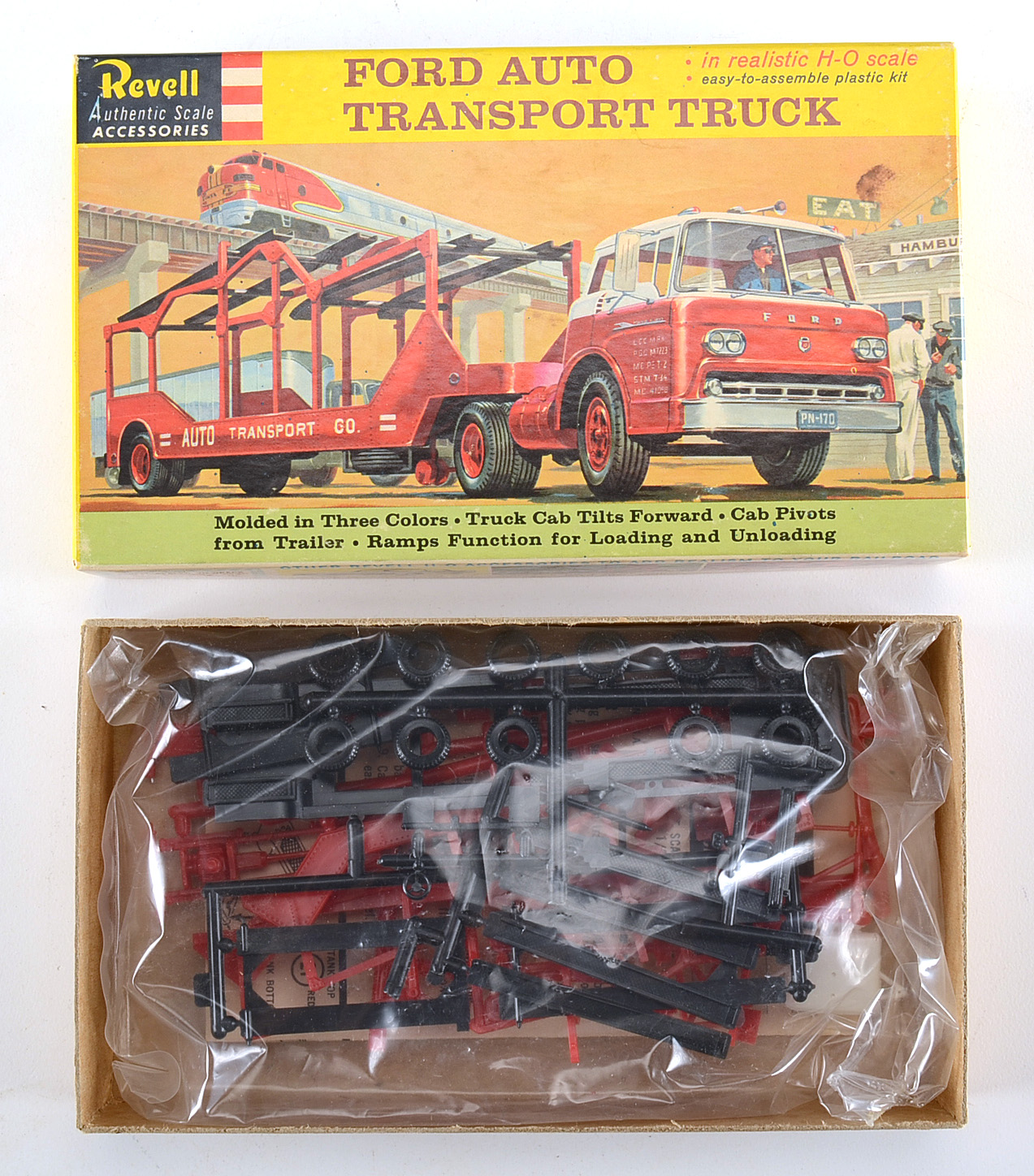 Four Vintage Model Car Kits
