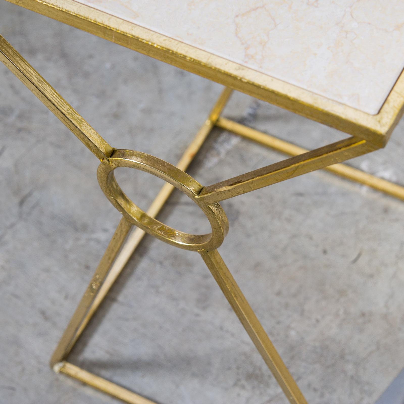 Marble Top Planter Stands