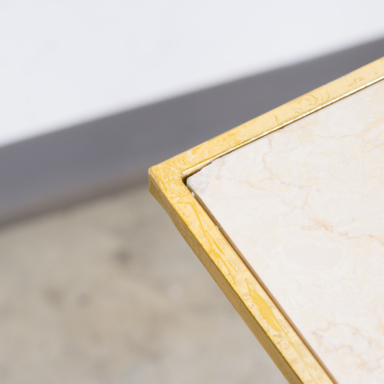 Marble Top Planter Stands