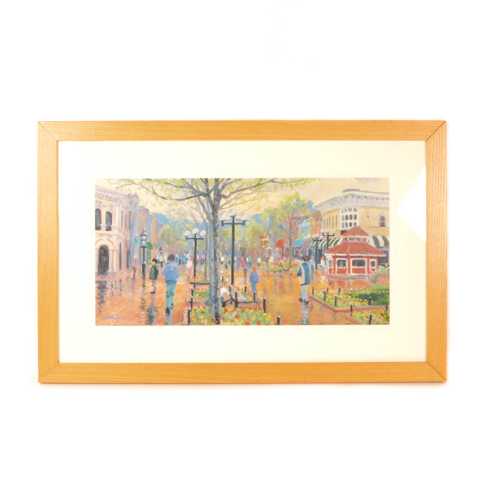 Offset Lithograph After a Painting by Jim Mayne Freeheart