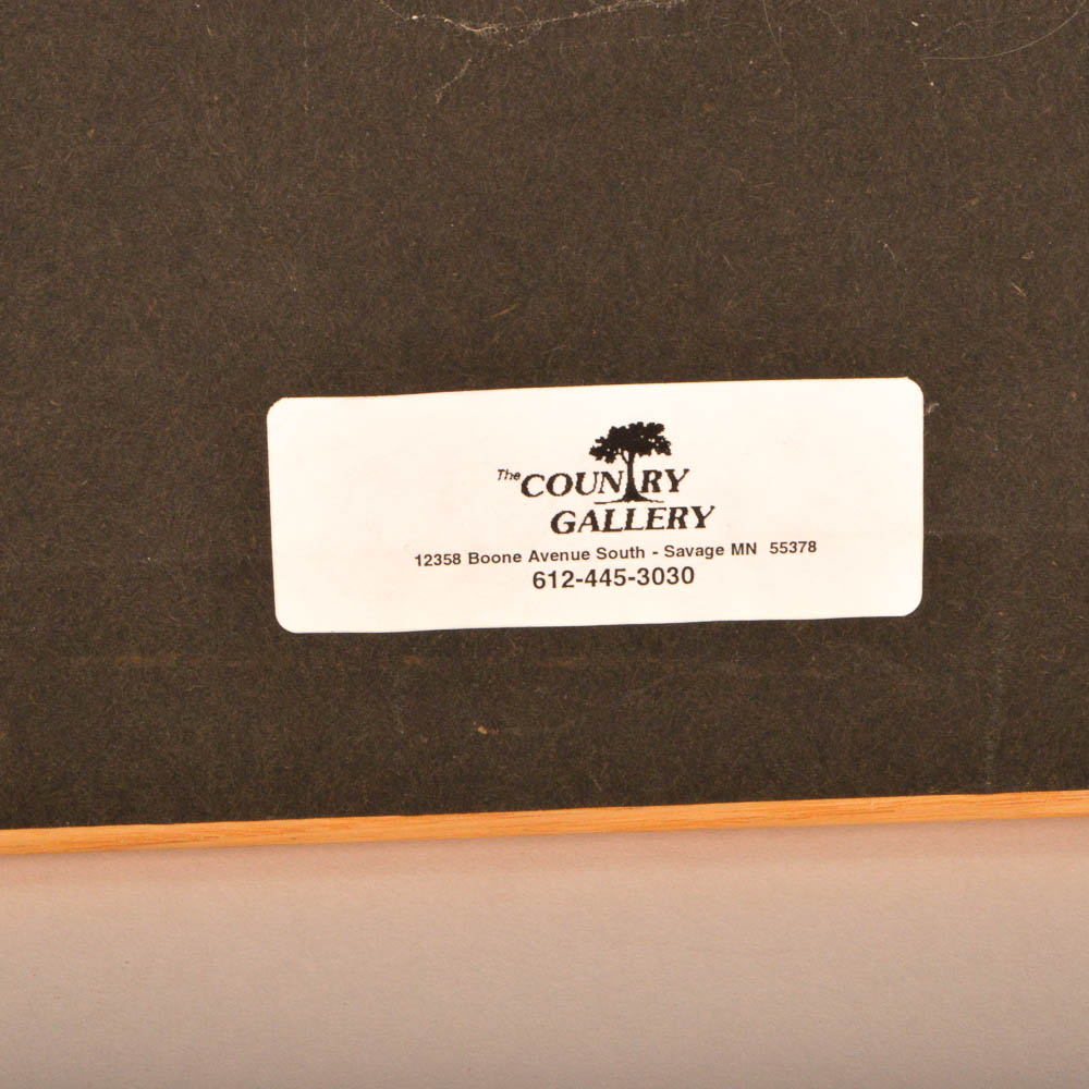 Offset Lithograph After a Painting by Jim Mayne Freeheart