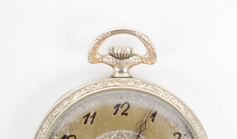 Hamilton 17 Jewel Grade 910 Pocket Watch