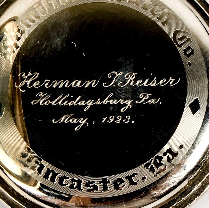 Hamilton 17 Jewel Grade 910 Pocket Watch