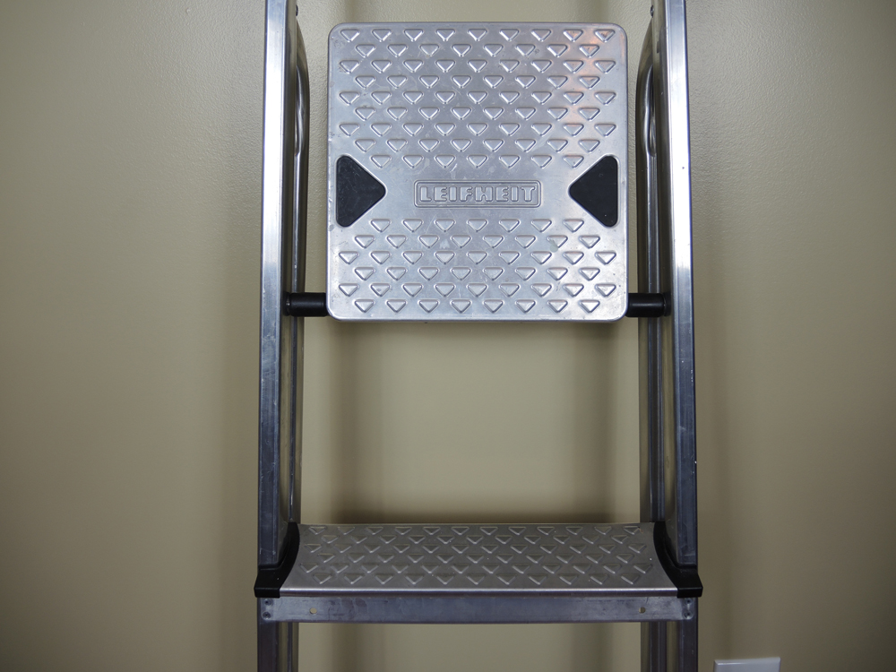 German LeifHeit 5' Aluminum Step Ladder