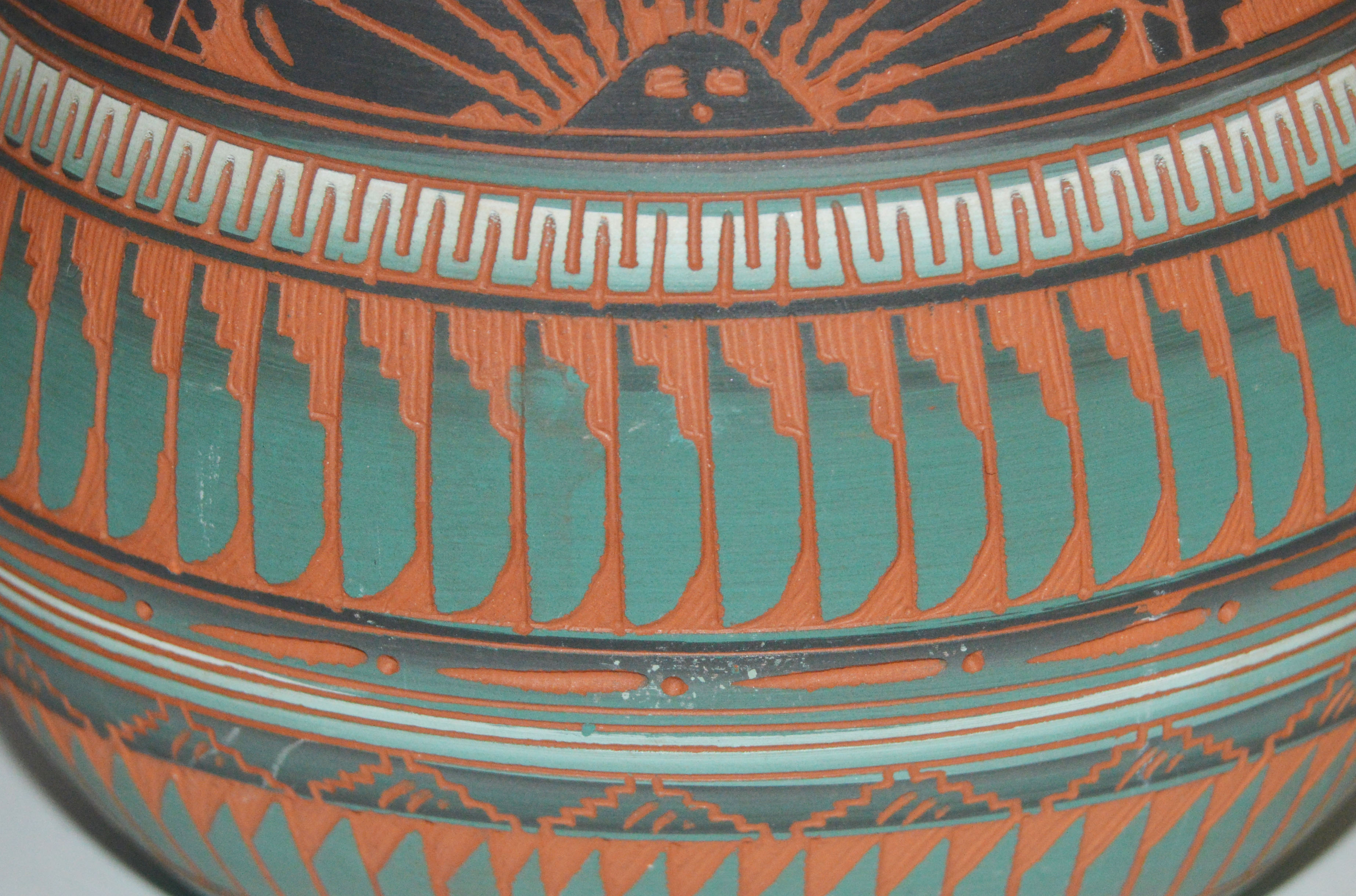 Navajo Pottery Wedding Vase
