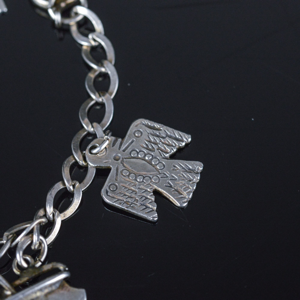 Sterling Silver Charm Bracelet