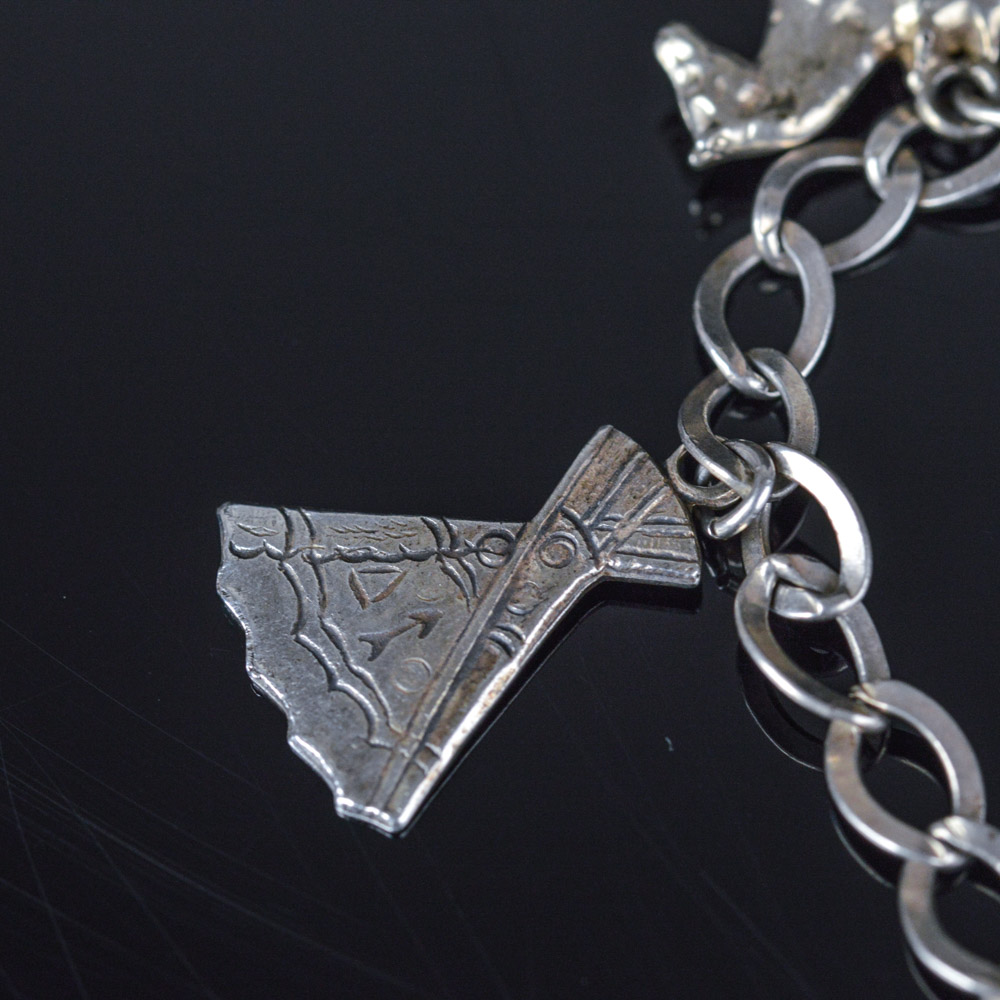 Sterling Silver Charm Bracelet