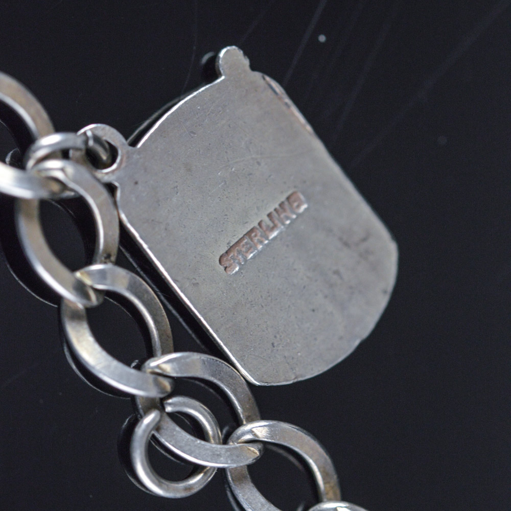 Sterling Silver Charm Bracelet