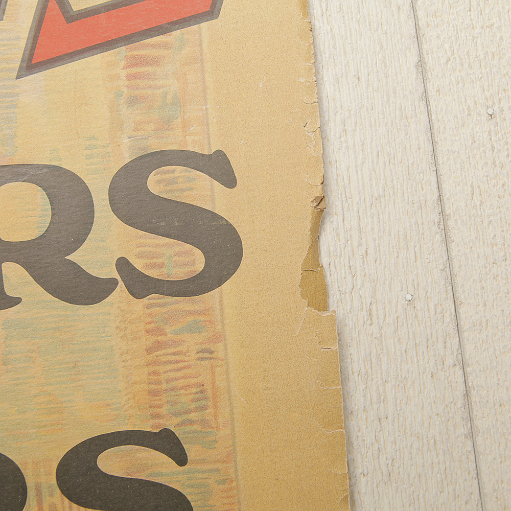 Vintage Two-Sided Winchester "Outdoor Exercise" Lithograph Store Display