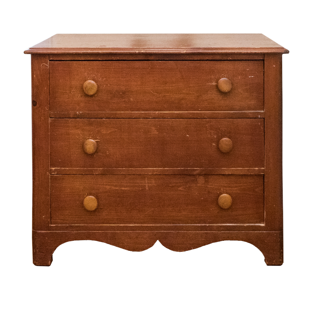 Antique Pine Chest of Drawers