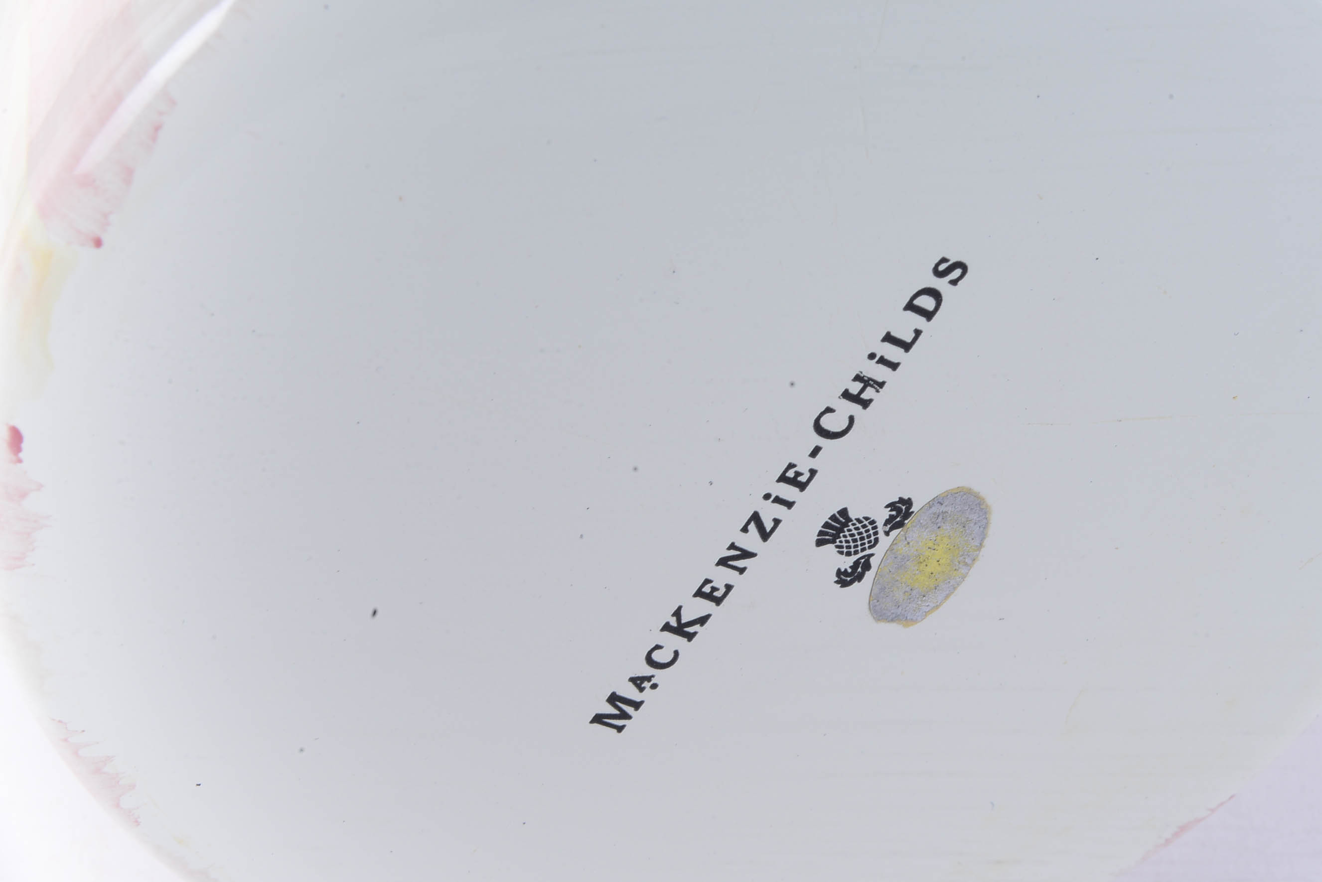 Mackenzie-Childs Discontinued "Bathing Hut" Pattern Canisters