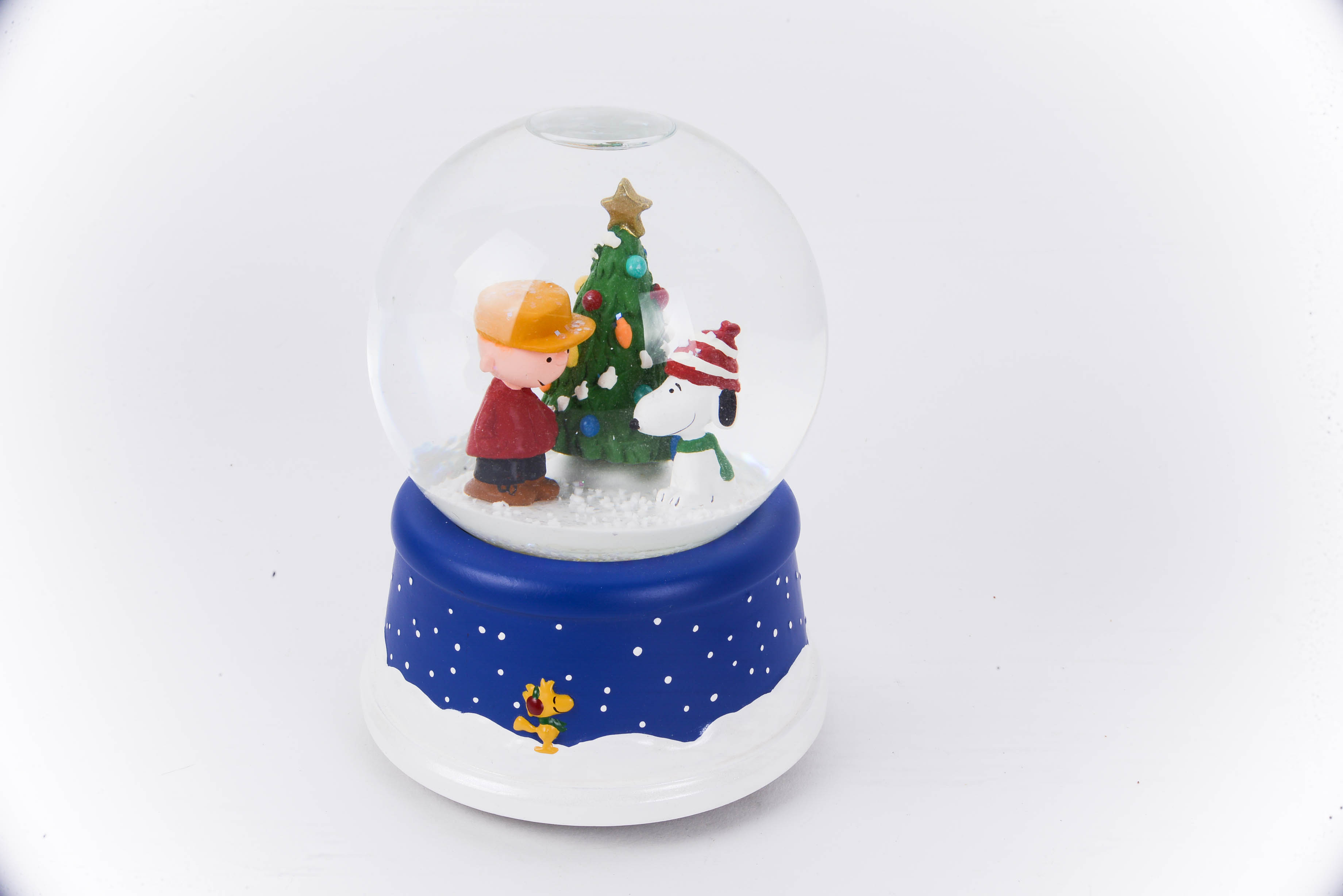 50th Anniversary Peanuts and Coca-Cola Snow Globes