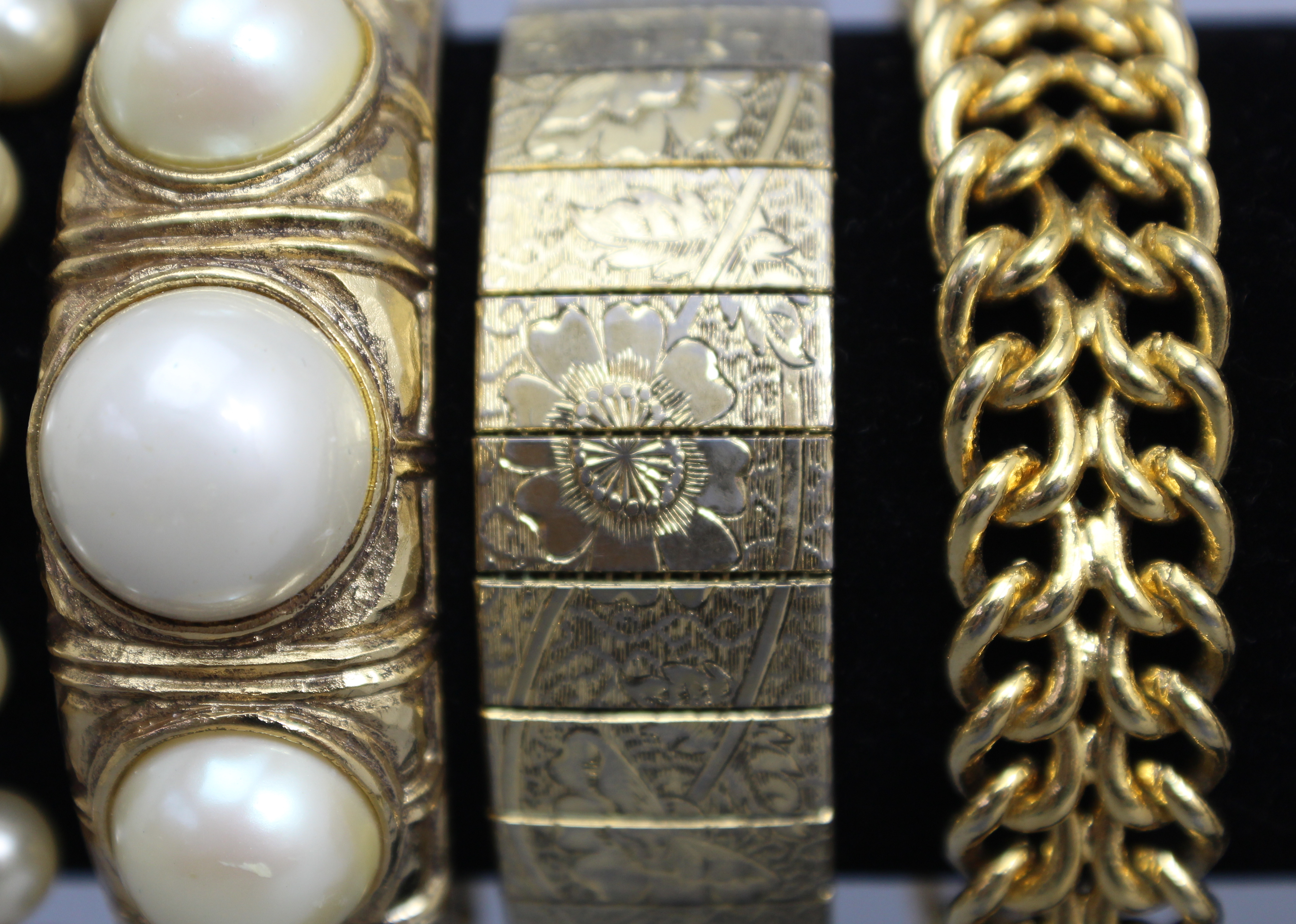 Gold and Silver-Tone Bracelets